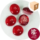 Glass Nuggets - Lustered Ruby Red - 9109